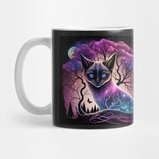 Creepy Birman Cat Mug